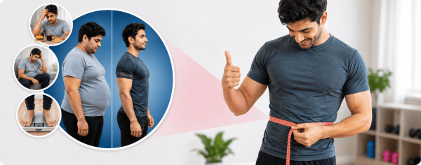 पुरुषों में वजन से जुड़ी समस्याएं